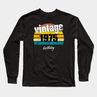 vintage 1975 Long Sleeve T-Shirt